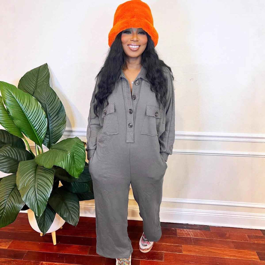 Oversized Casual Jumpsuit