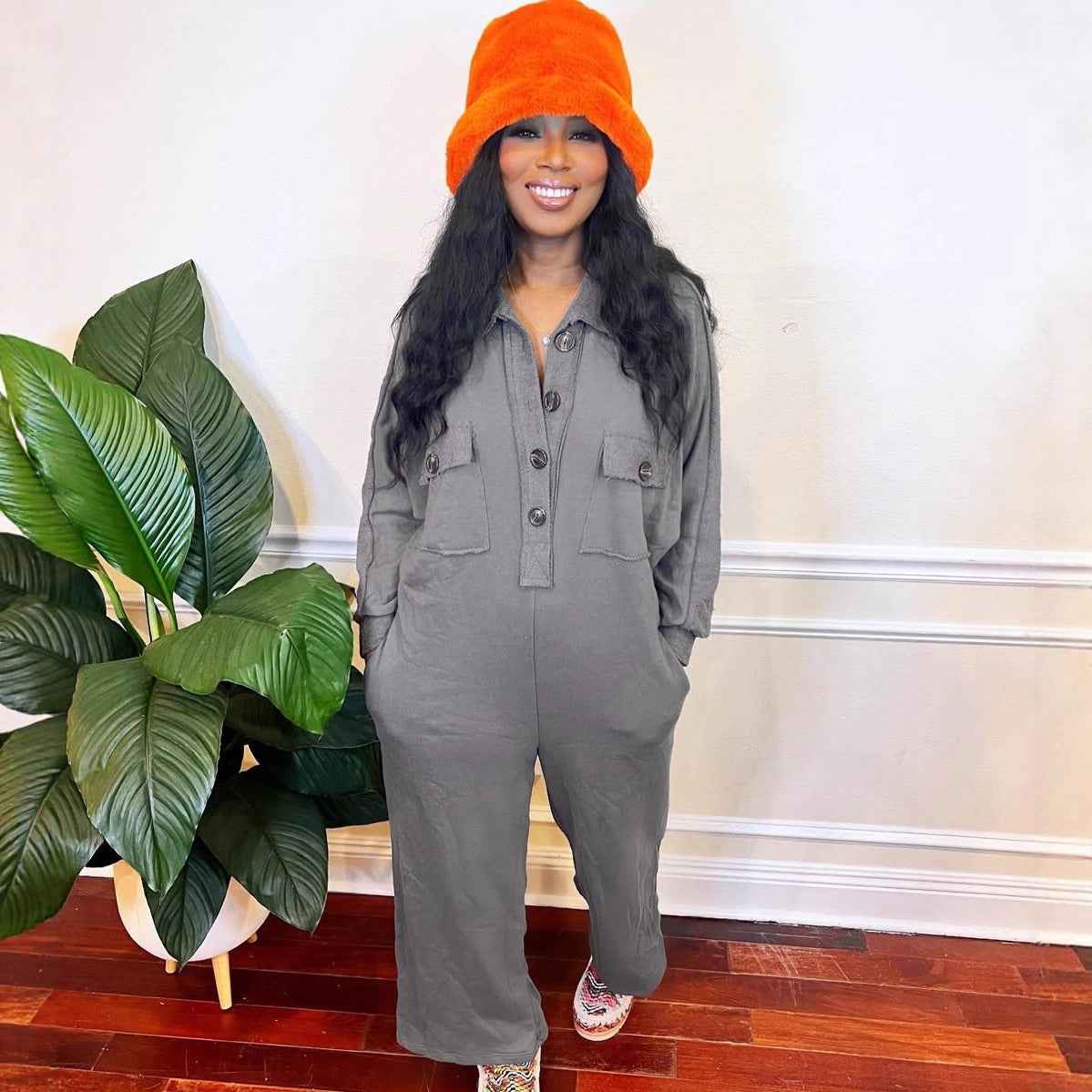 Oversized Casual Jumpsuit