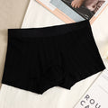 Jacquard Simple Solid Color Boxers