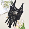 Lingerie See through Backless Bodysuit