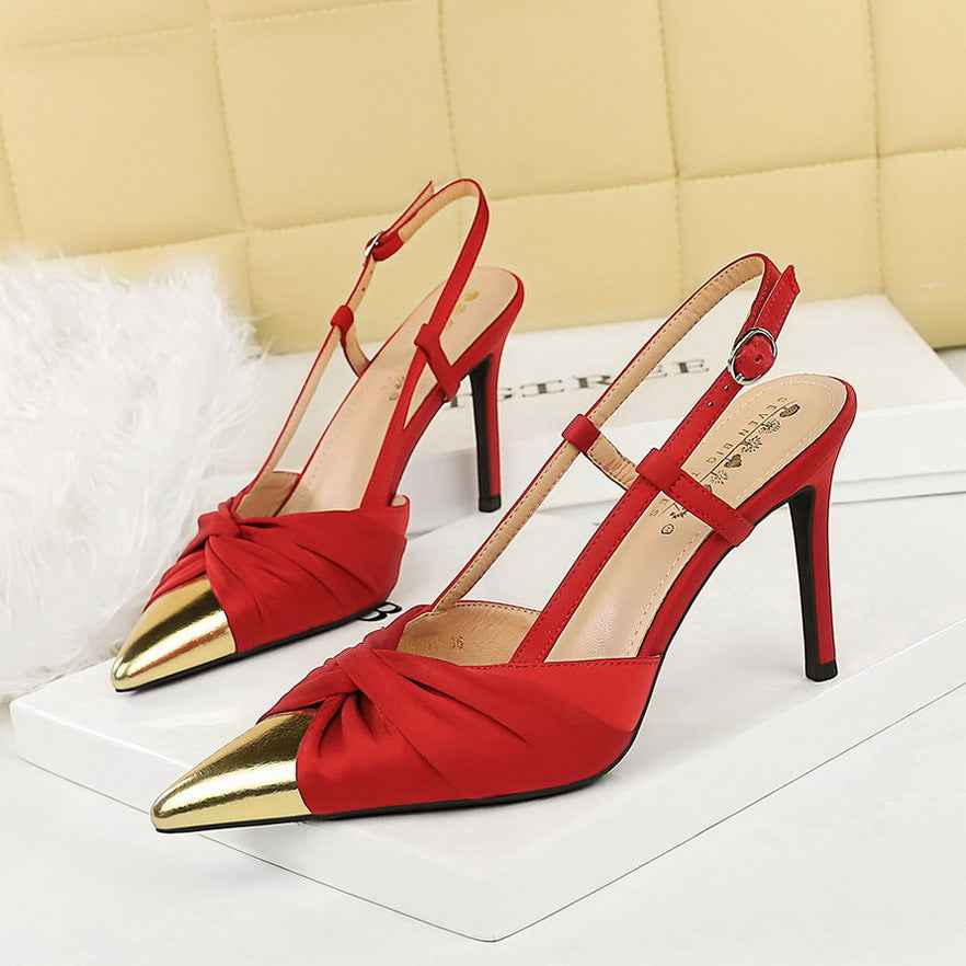 Cocktail High Heels Stiletto Heel Satin Bow