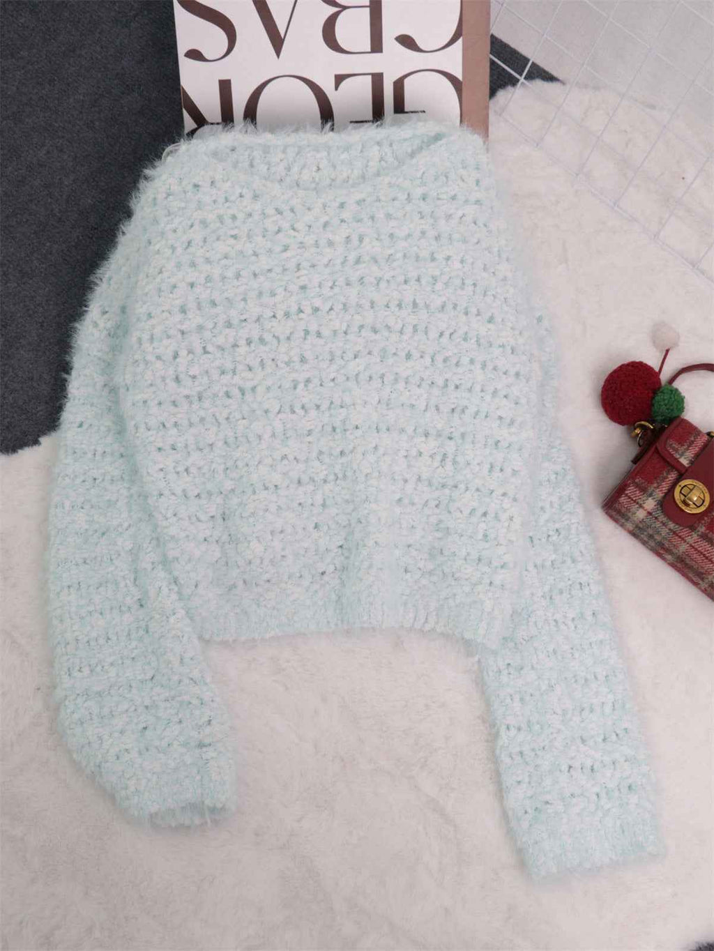 Hand Knitted Pullover Sweater