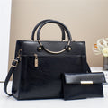 Women's 2-Piece Handbag Set - Large Designer Bag Set for Women