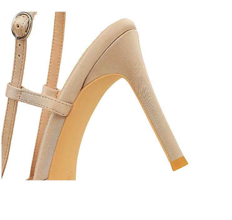 Cocktail High Heels Stiletto Heel Satin Bow