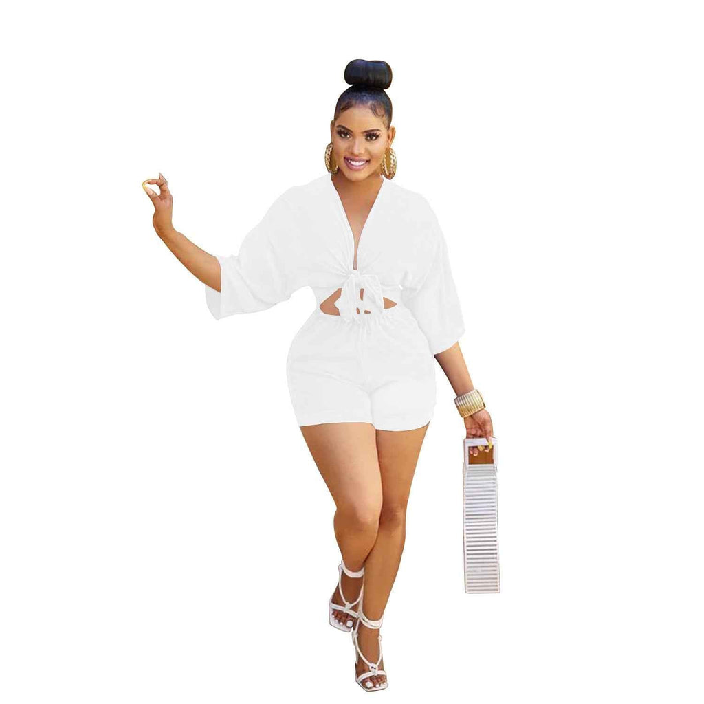 MUNSIEUR Women's Romper Set