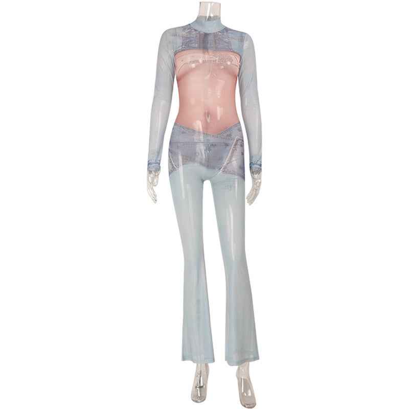 Long Sleeved Jumpsuit