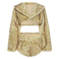 Furry Bottoms Two Piece Set