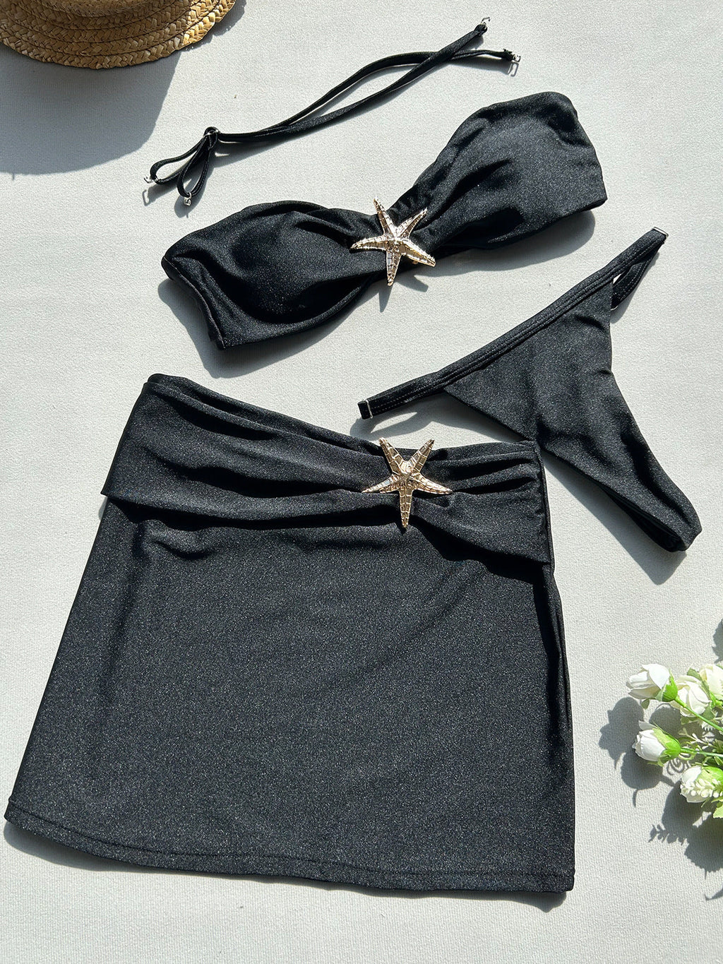 Three Piece Set Bikini Sexy Bikini Split Women Swimsuit Women Sets