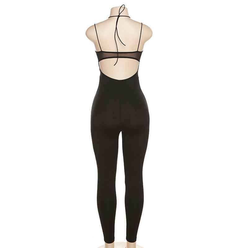 Cutout See through Jumpsuit for Women