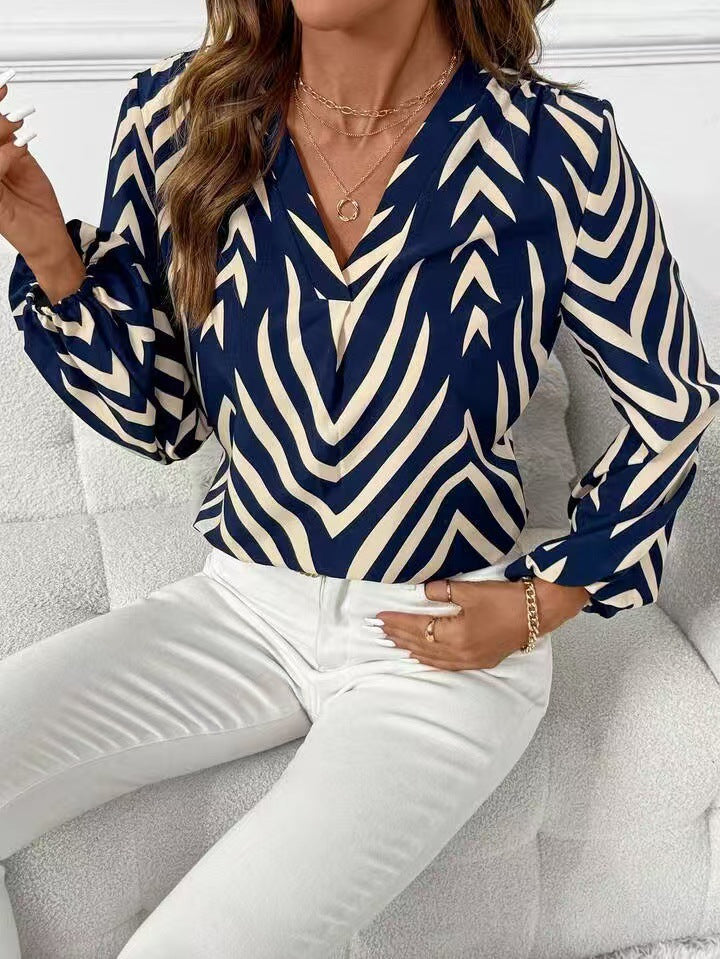 Long Sleeve Casual Elegant Blouse