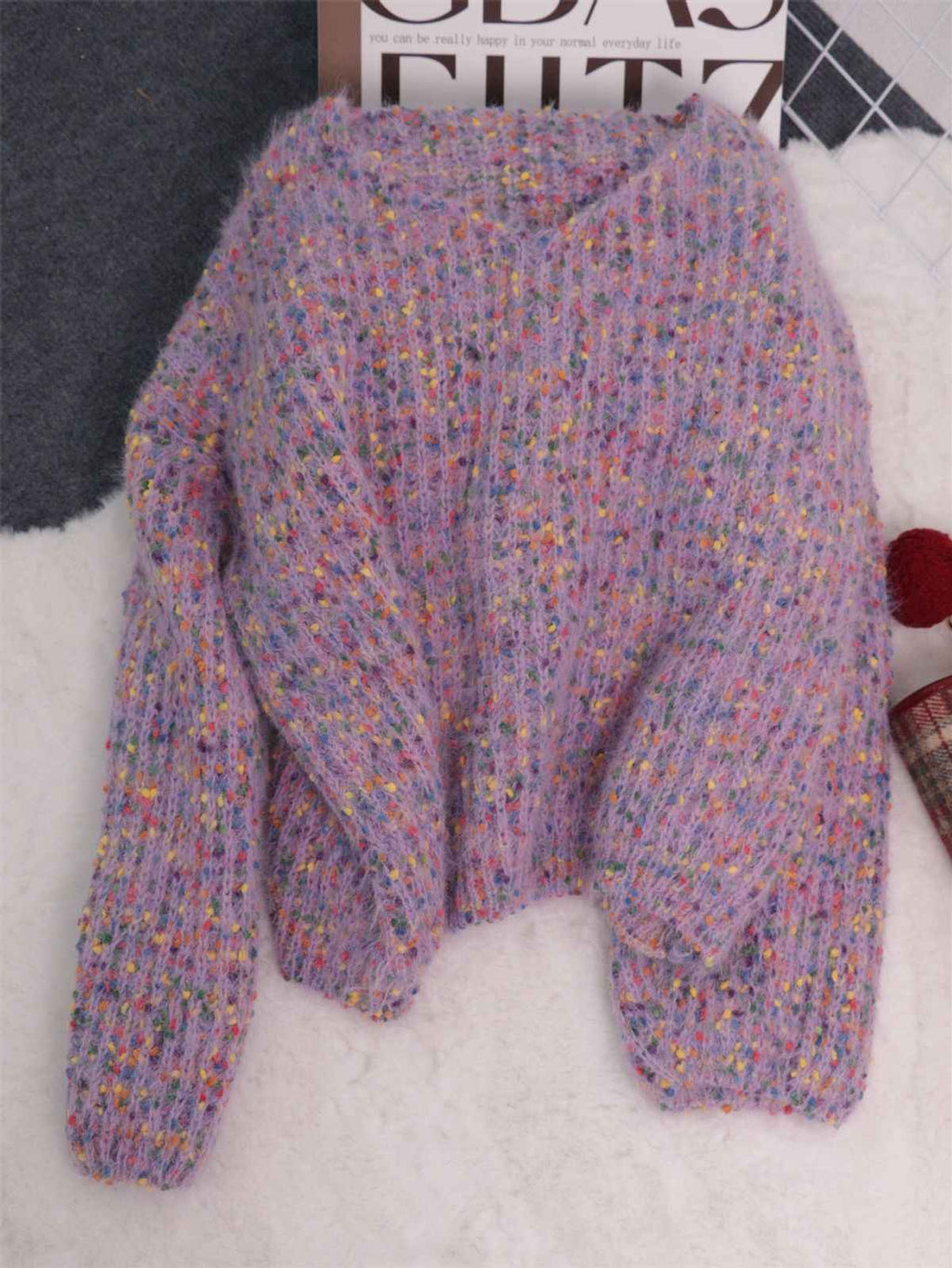 Knitted Pullover Sweater for Women