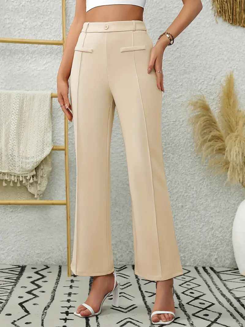 Front Pocket Decorative Stretch Slim Workwear Jeans