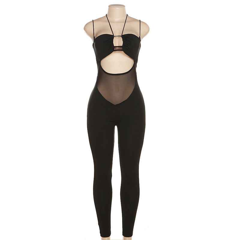 Cutout See through Jumpsuit for Women