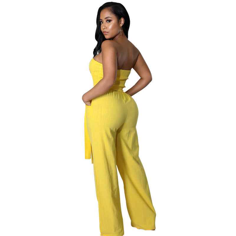 High Waist Jumpsuit