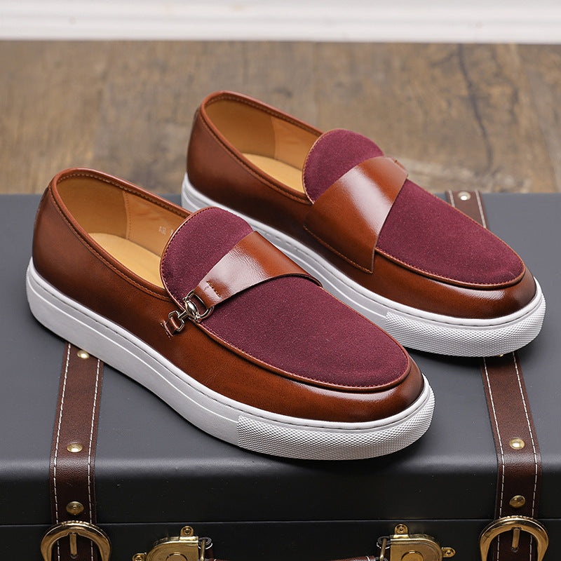 Men's Leather Shoes Business Casual Shoes Men