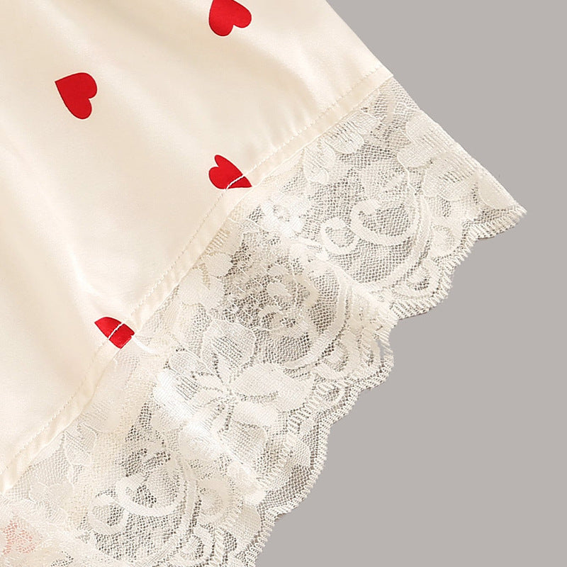 Women's Sleepwear Love Print Valentine's Day Collection