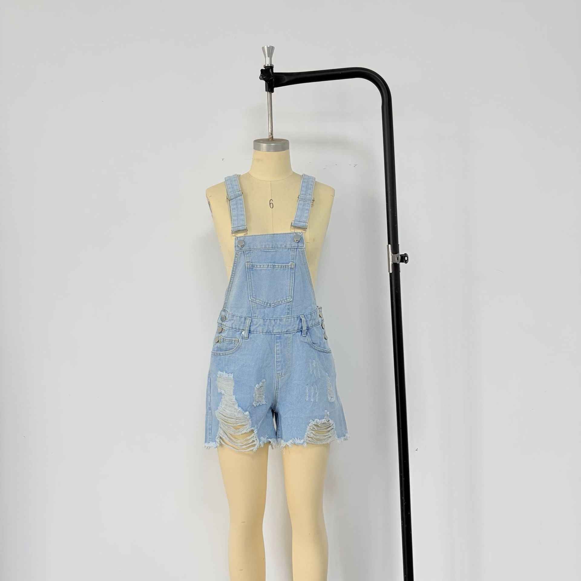 Denim Bottoms Women's Overalls