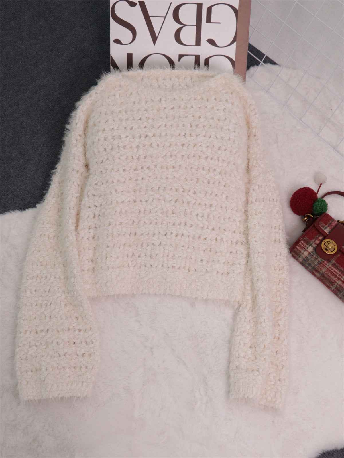 Hand Knitted Pullover Sweater