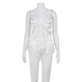 French Sling Pajamas Lace Sleepwear