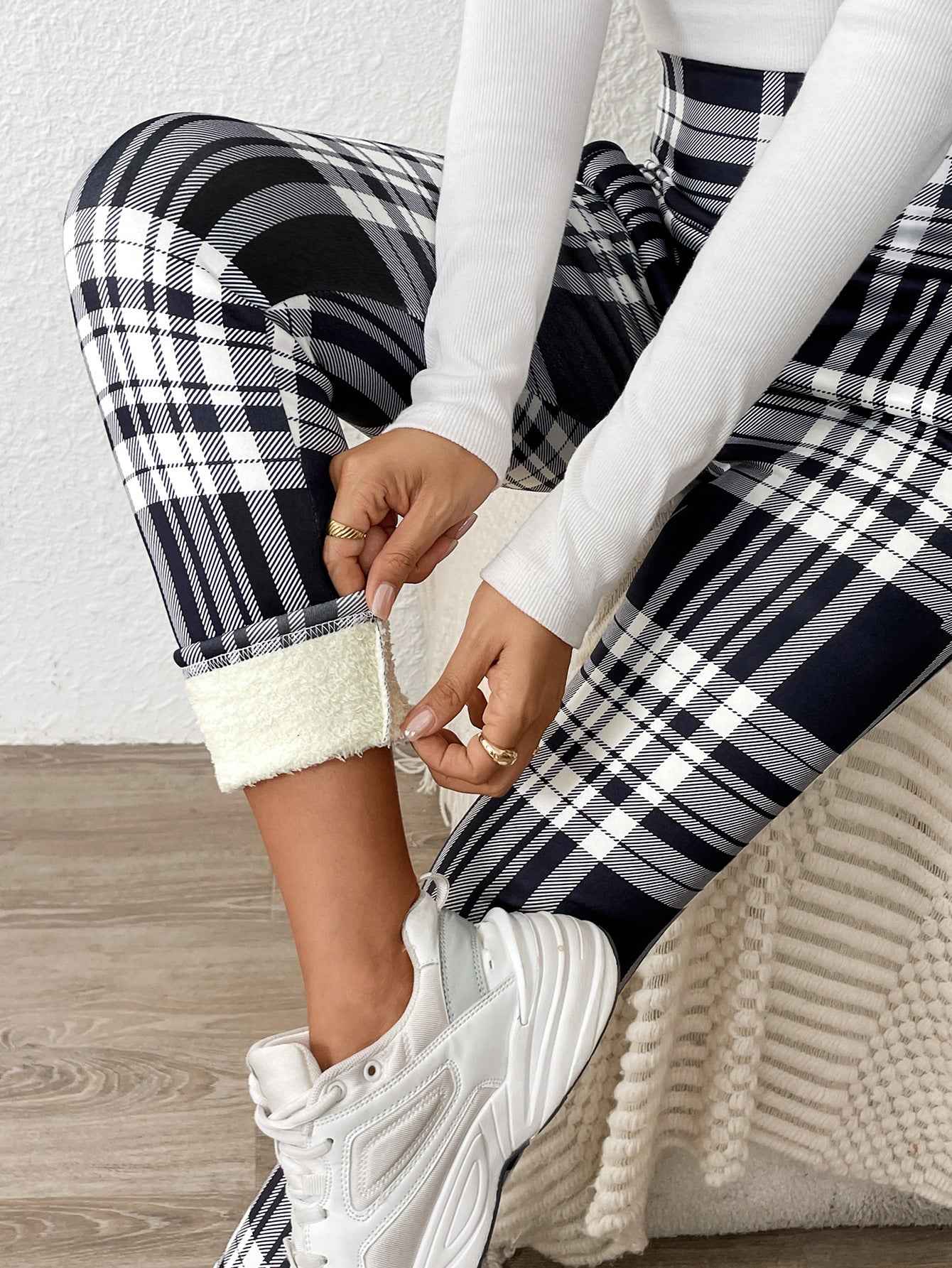 High Waist Warm Leggings
