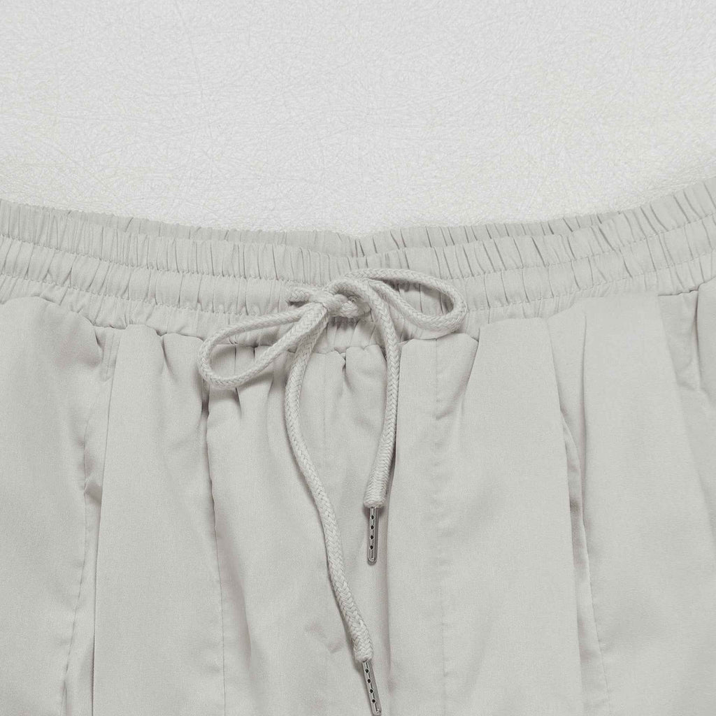 Rise Ruffle Banded Sweats Jeans