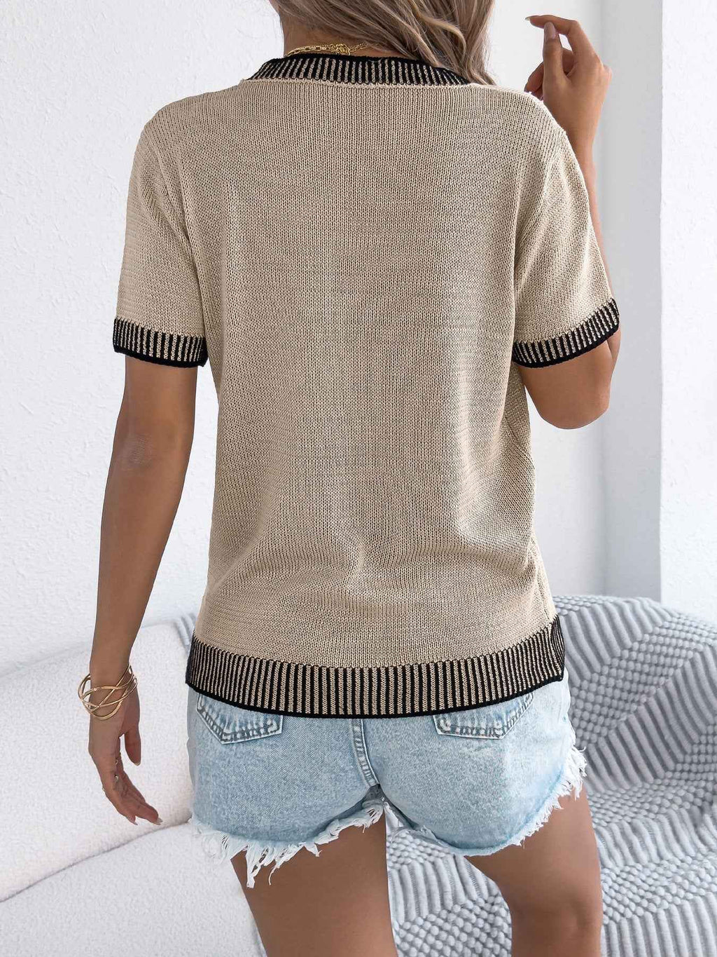 Striped Pocket T-shirt