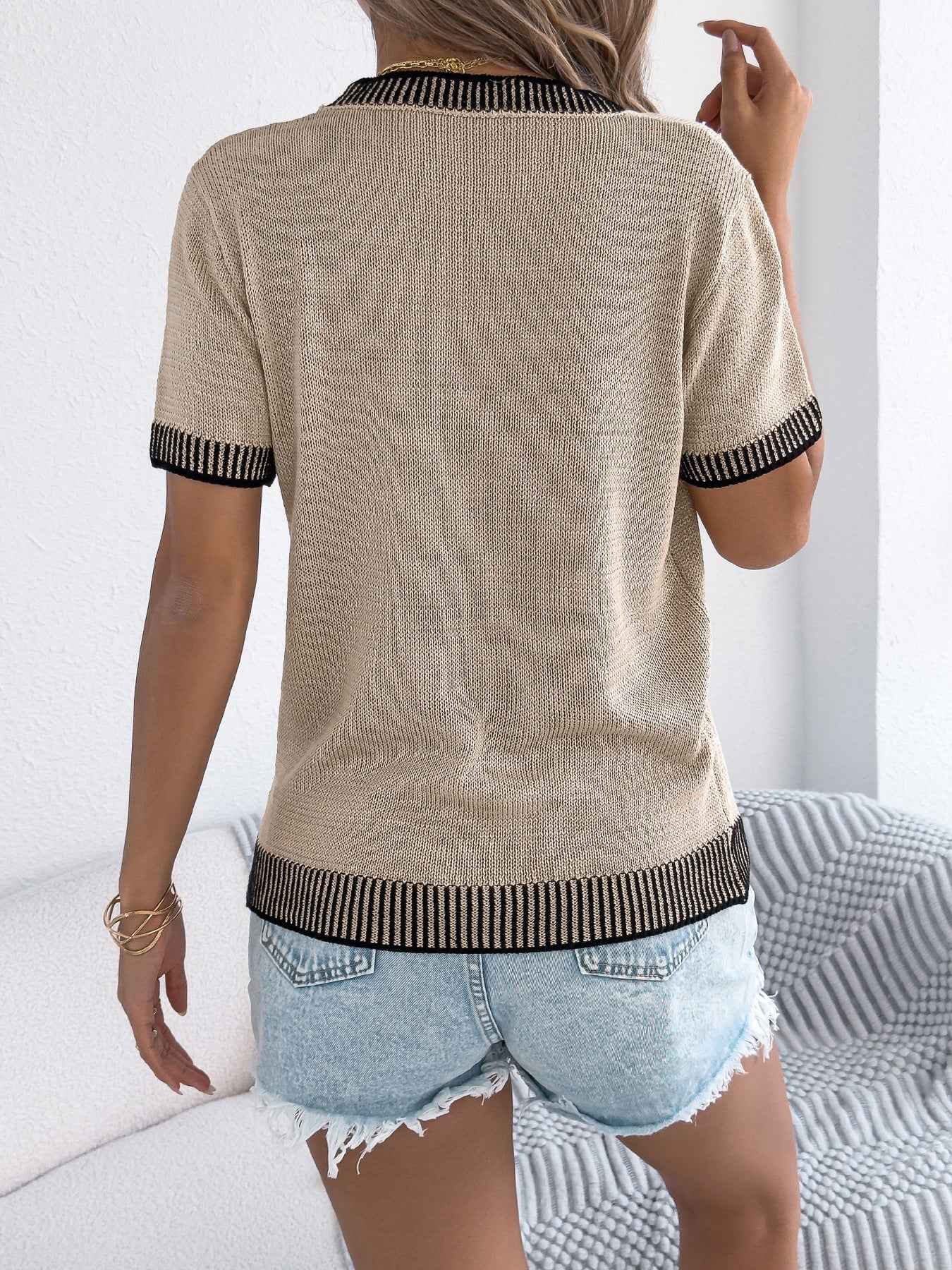 Striped Pocket T-shirt