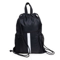 Basketball football drawstring backpack, drawstring backpack with shoe compartment, sports belt pocket sports equipment bag