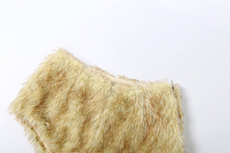 Furry Bottoms Two Piece Set