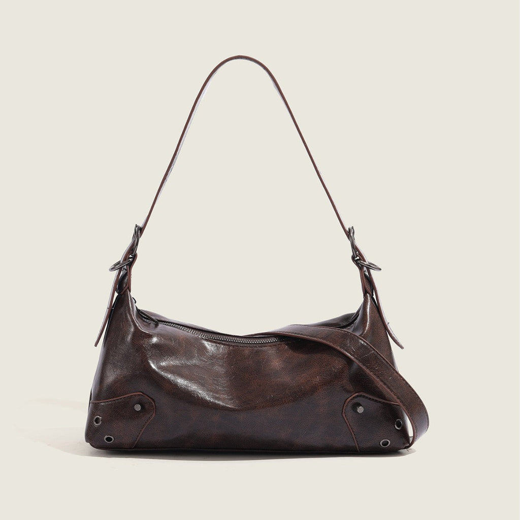 Design female small hobo bag, autumn and winter armpit bag, versatile shoulder crossbody bag female
