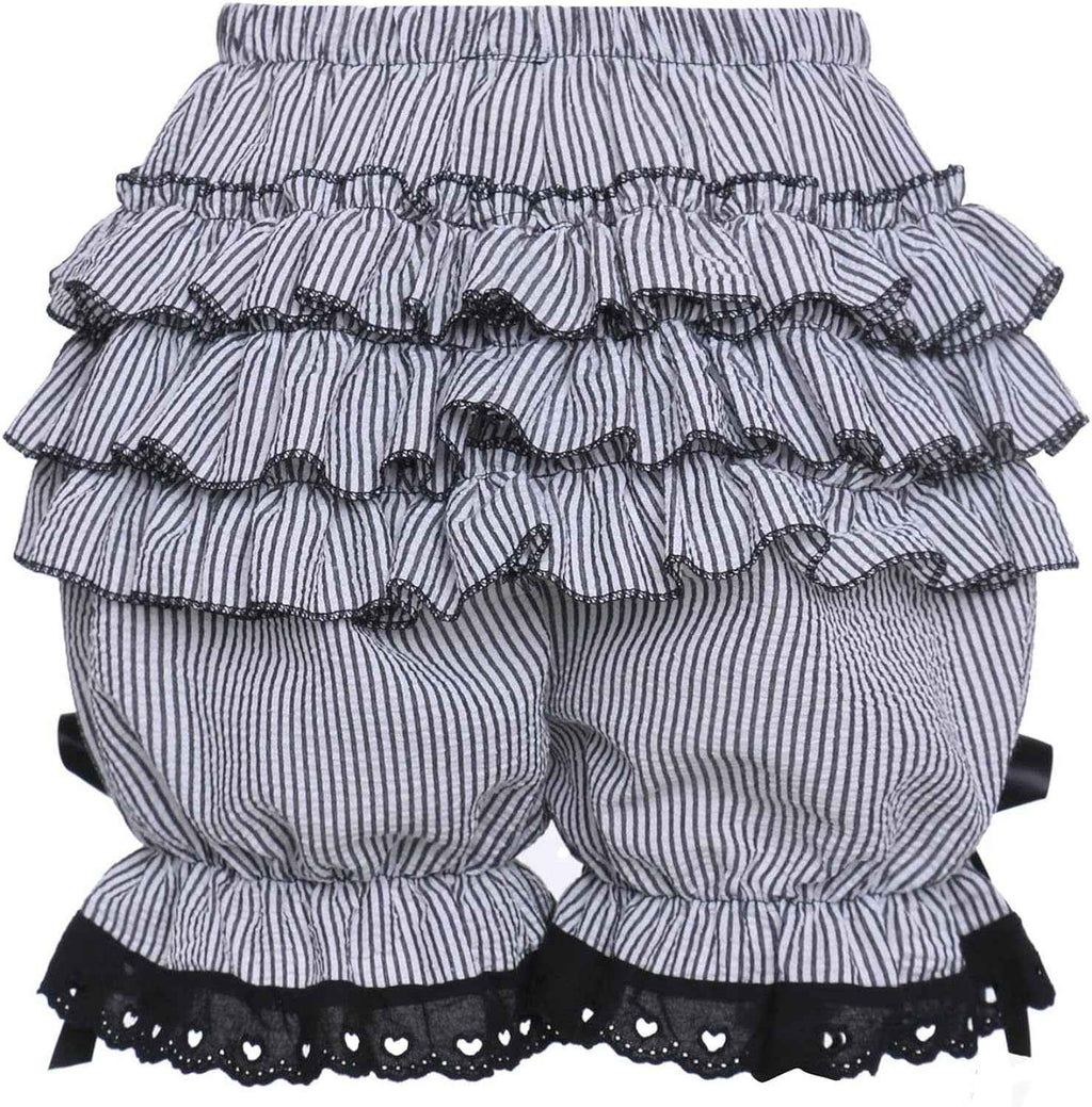 Lolita Bottoms Cute Lace up Puffy for Women