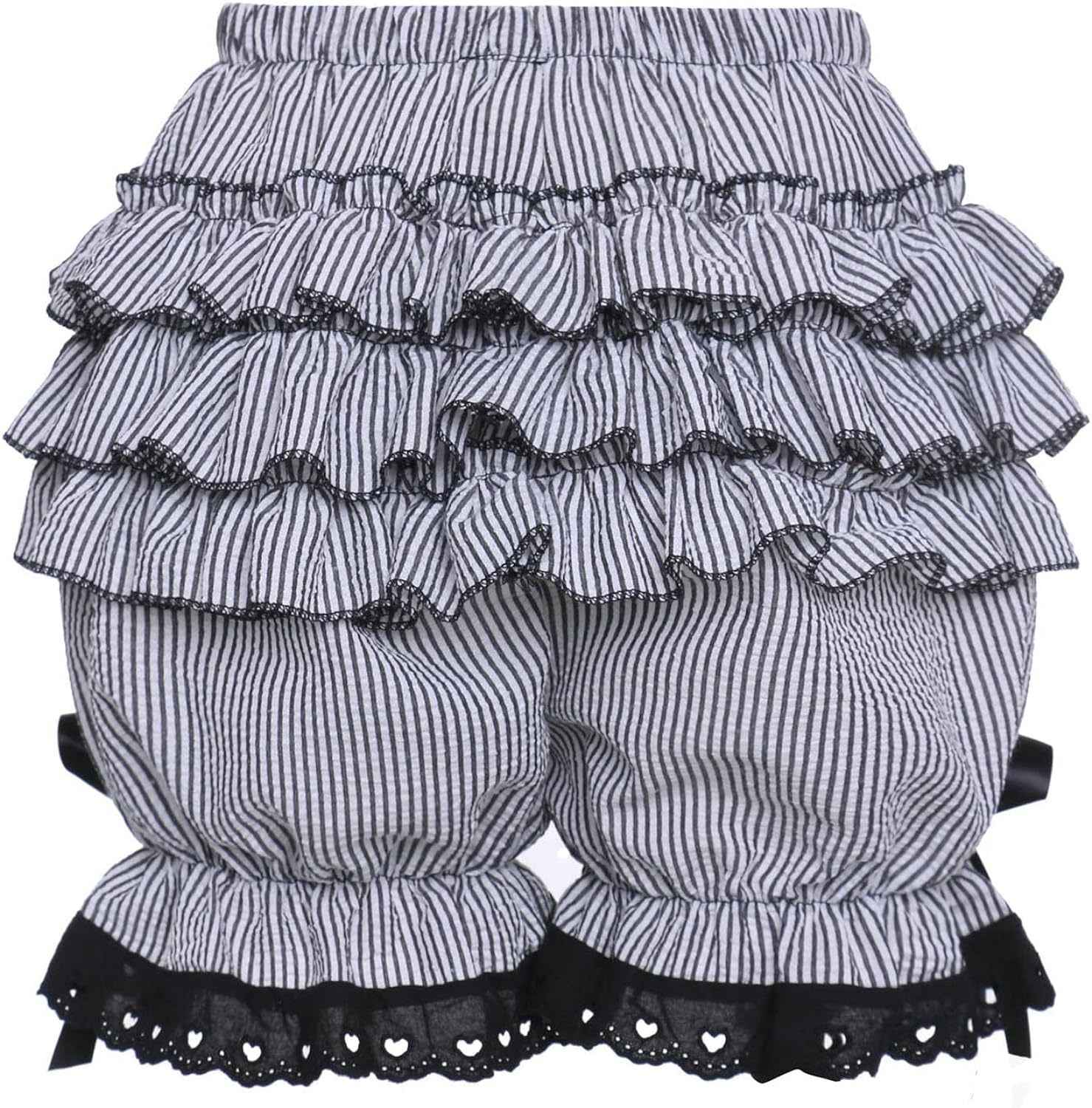 Lolita Bottoms Cute Lace up Puffy for Women