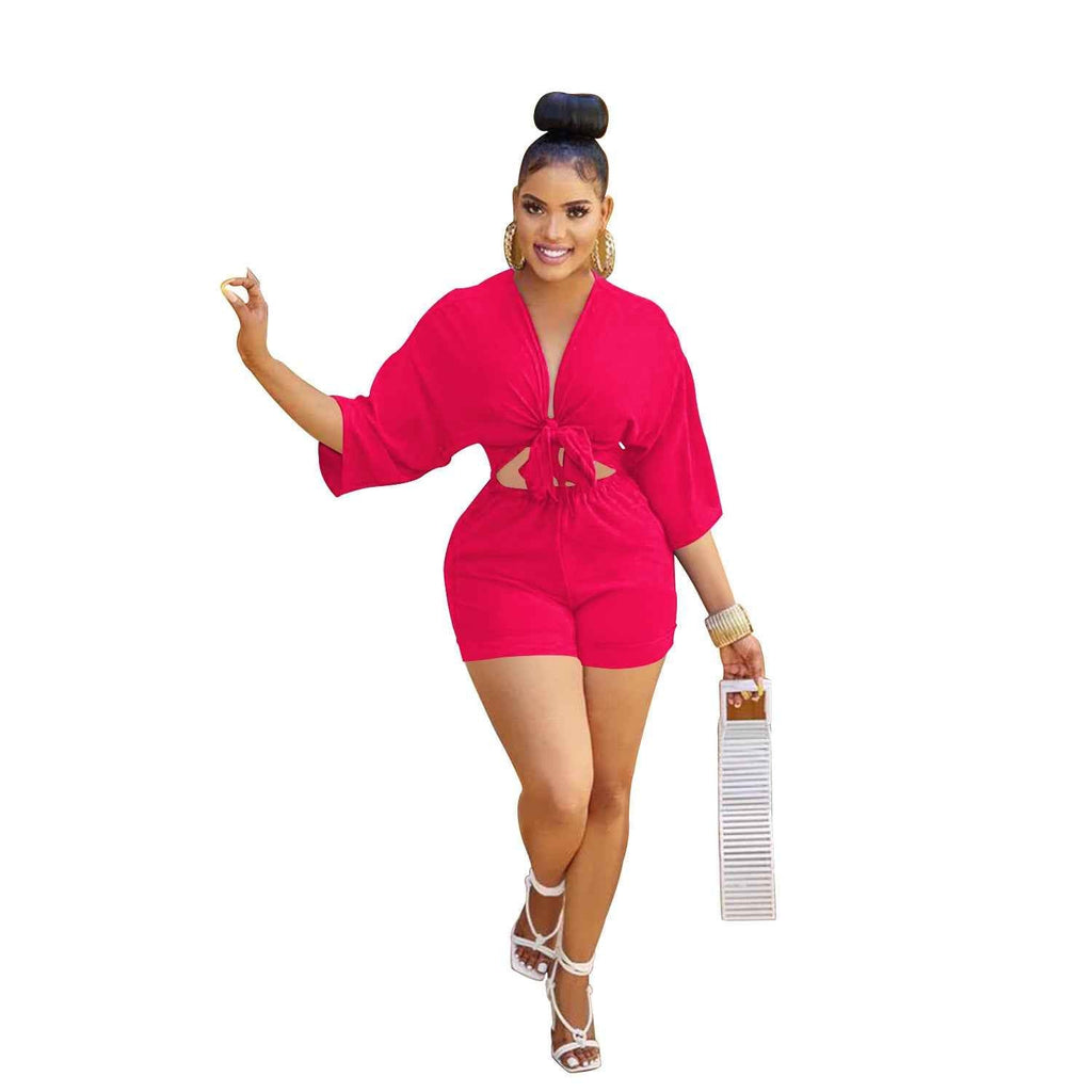 MUNSIEUR Women's Romper Set
