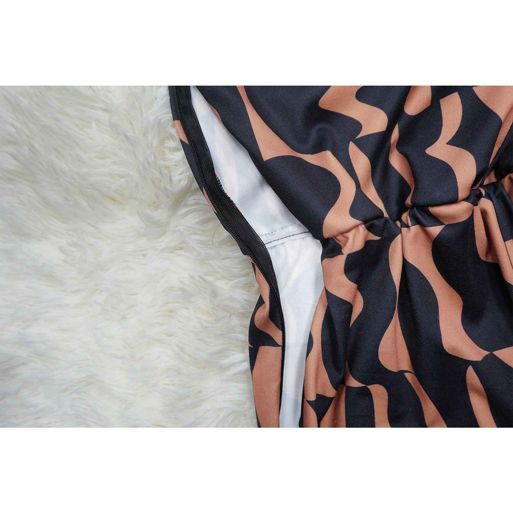 Long Sleeve Halter Jumpsuit