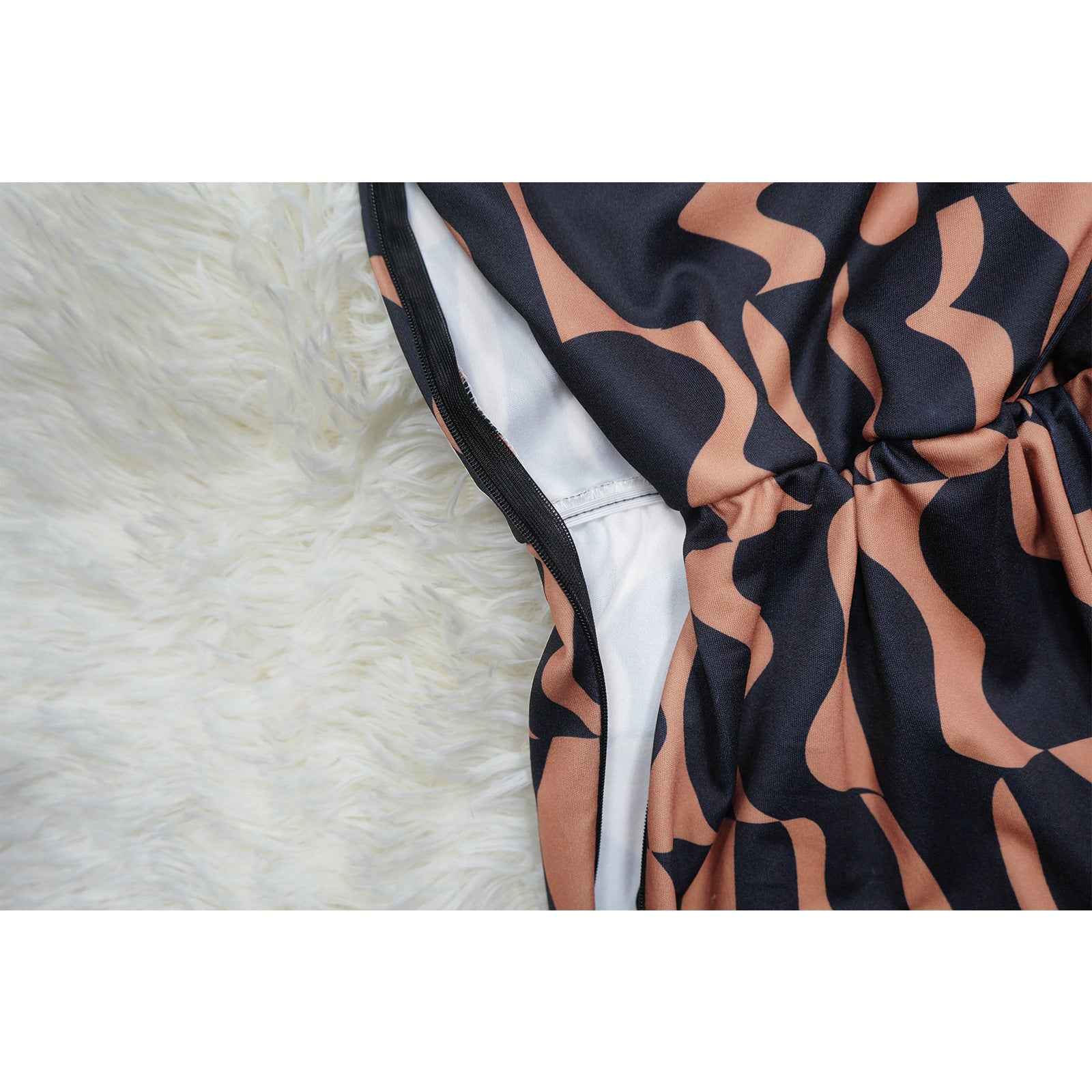 Long Sleeve Halter Jumpsuit