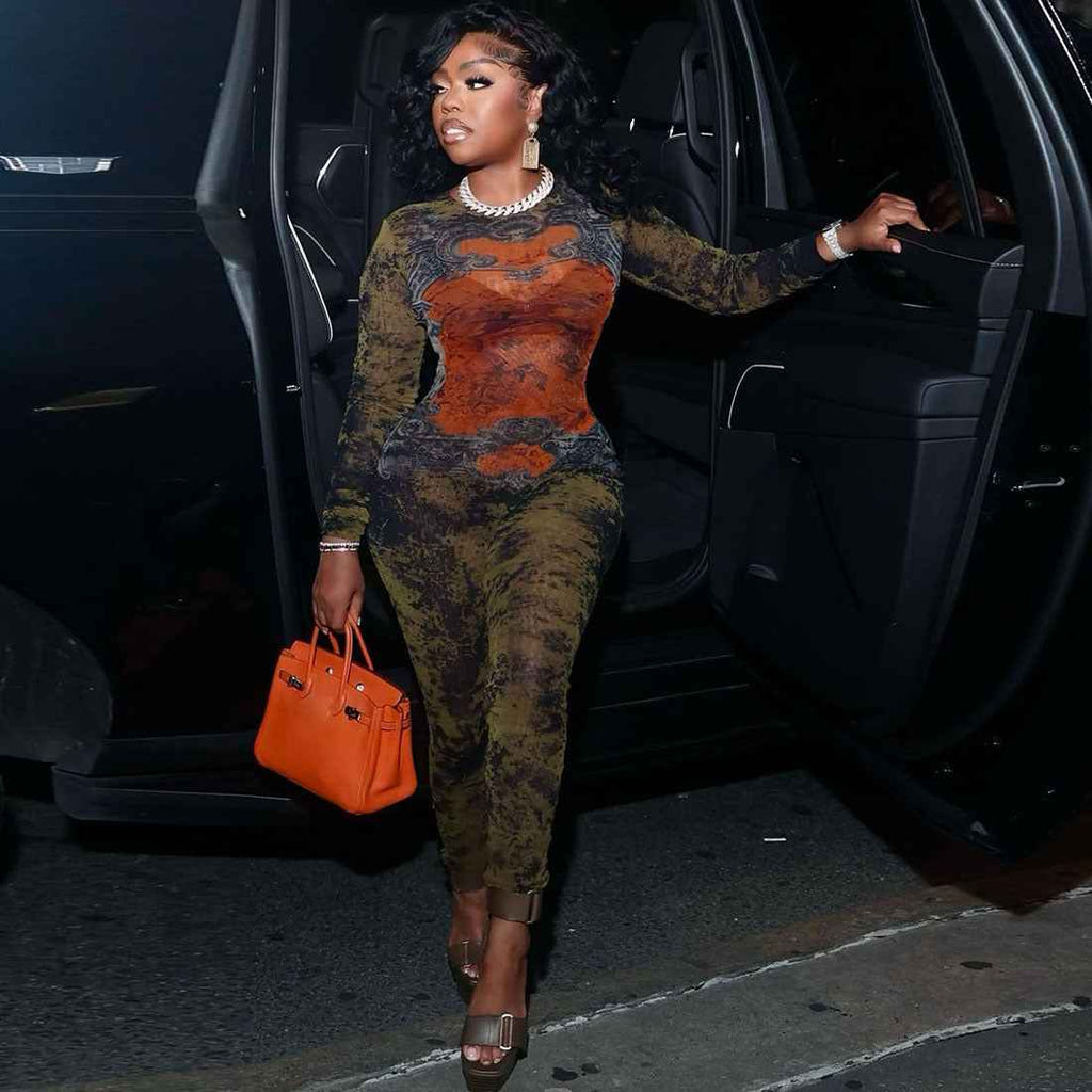 Long Sleeve Jumpsuit