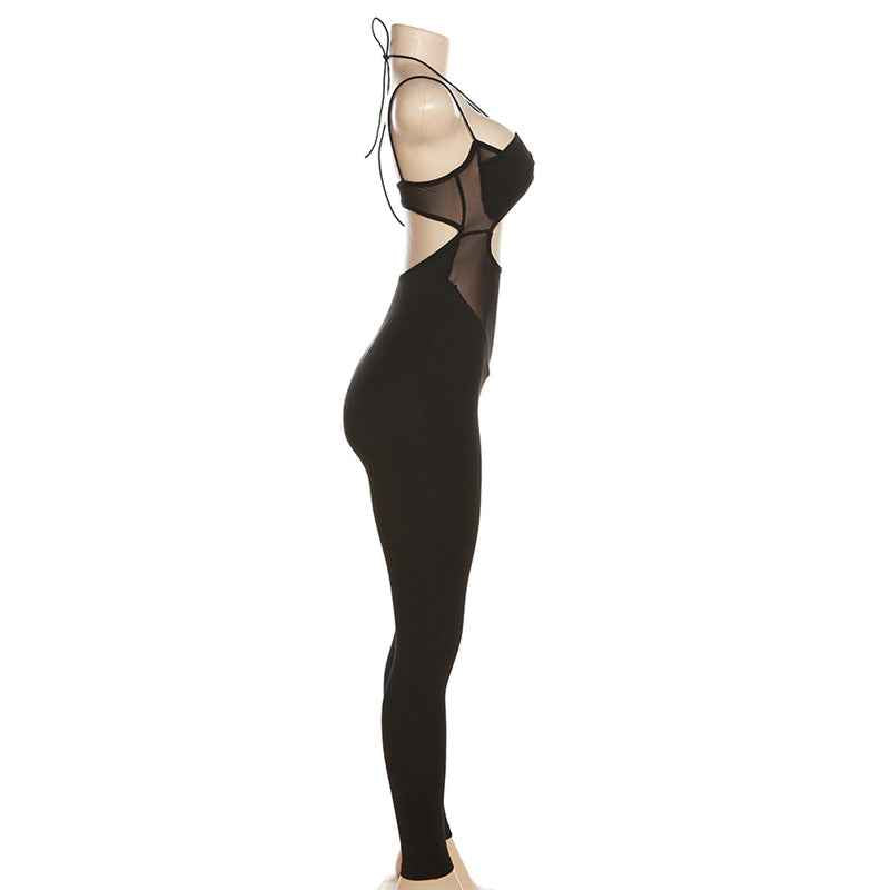 Cutout See through Jumpsuit for Women