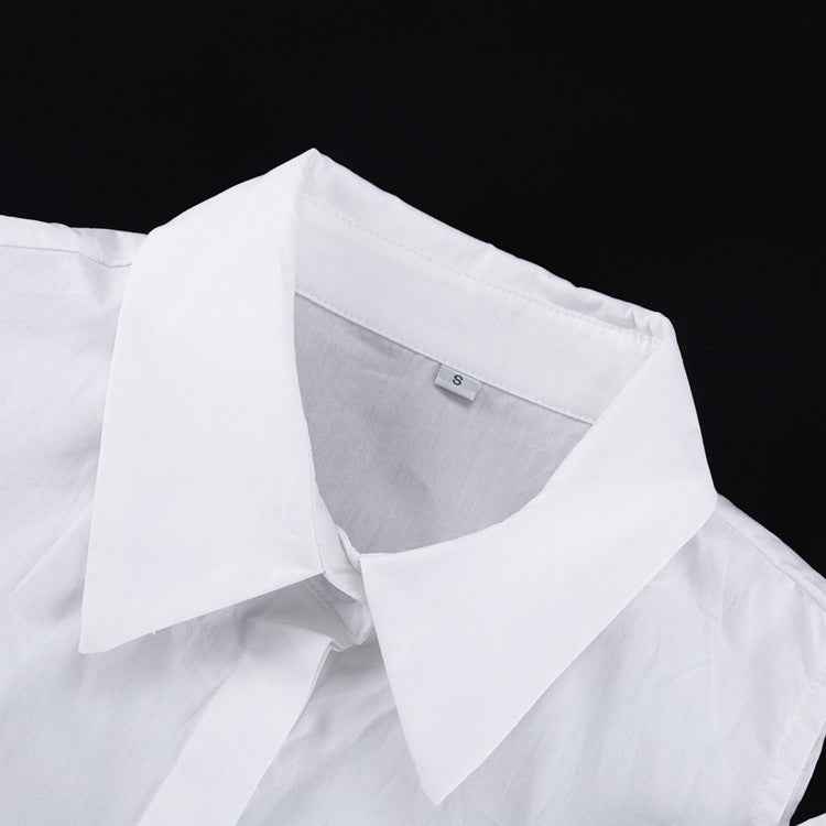 Women's Detachable Long Sleeve Blouse