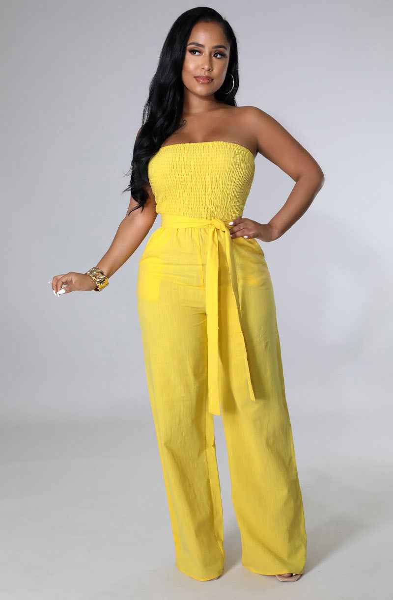 High Waist Jumpsuit