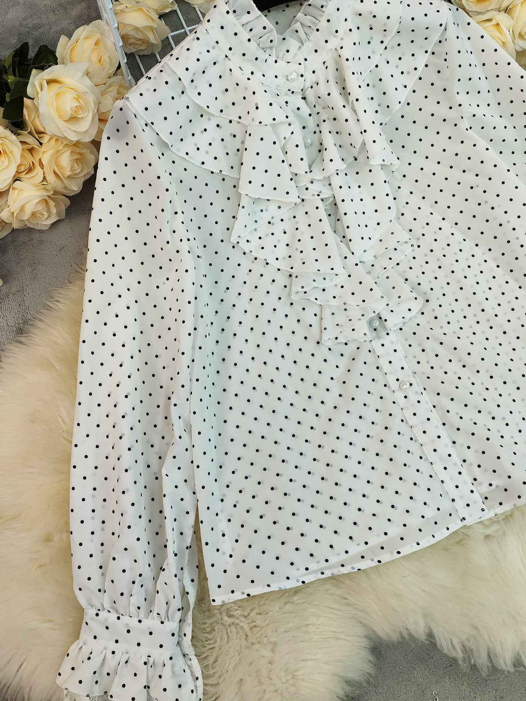 Stylish Long Sleeve Blouse