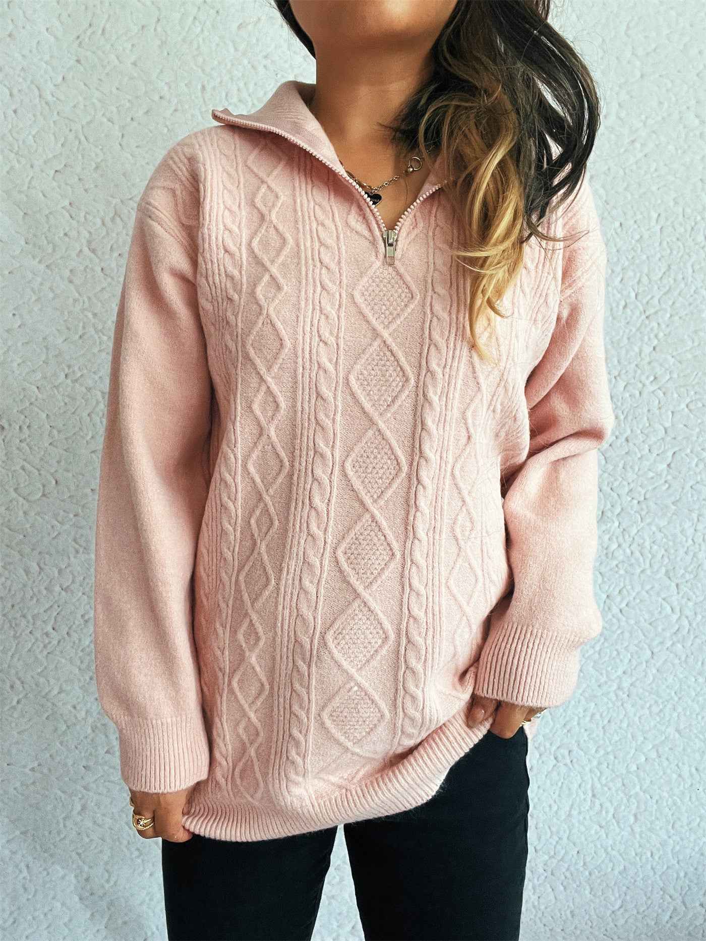 Casual Sweater Knitted Pullover