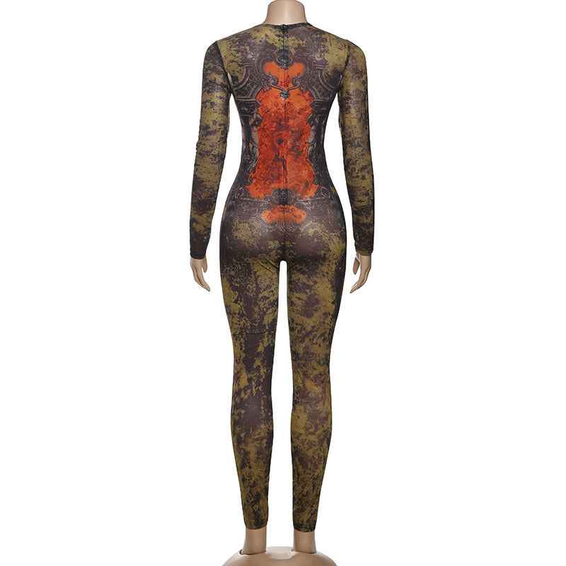 Long Sleeve Jumpsuit