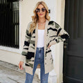 Camouflage Sweater Cardigan