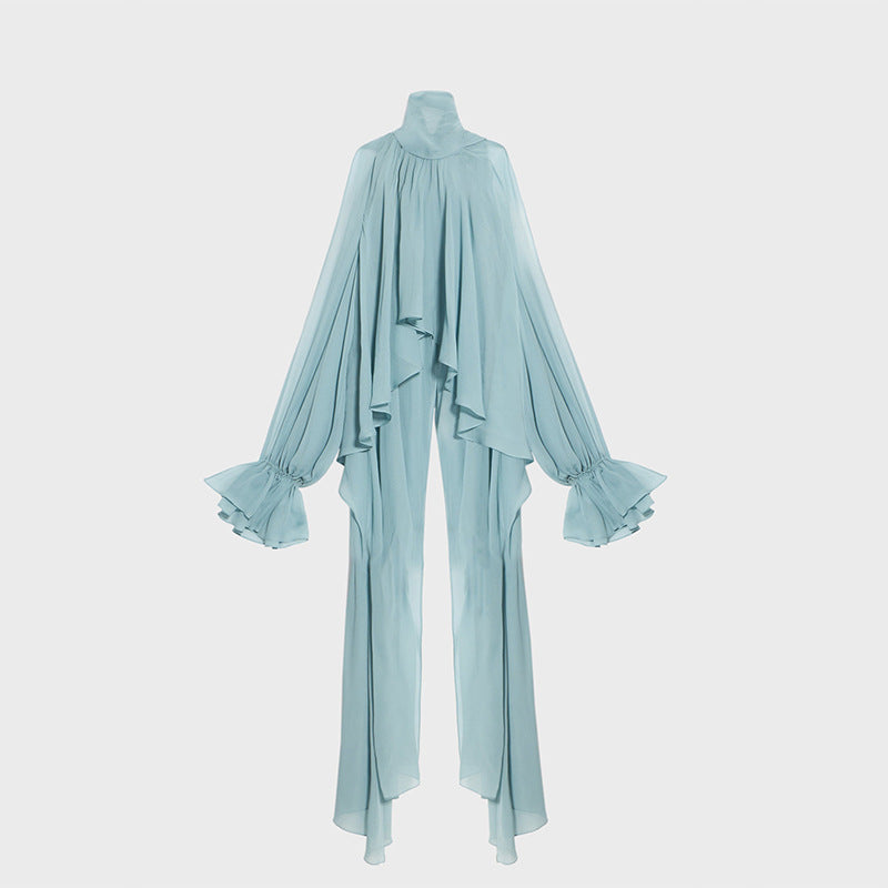 Casual Irregular Asymmetric Blouse