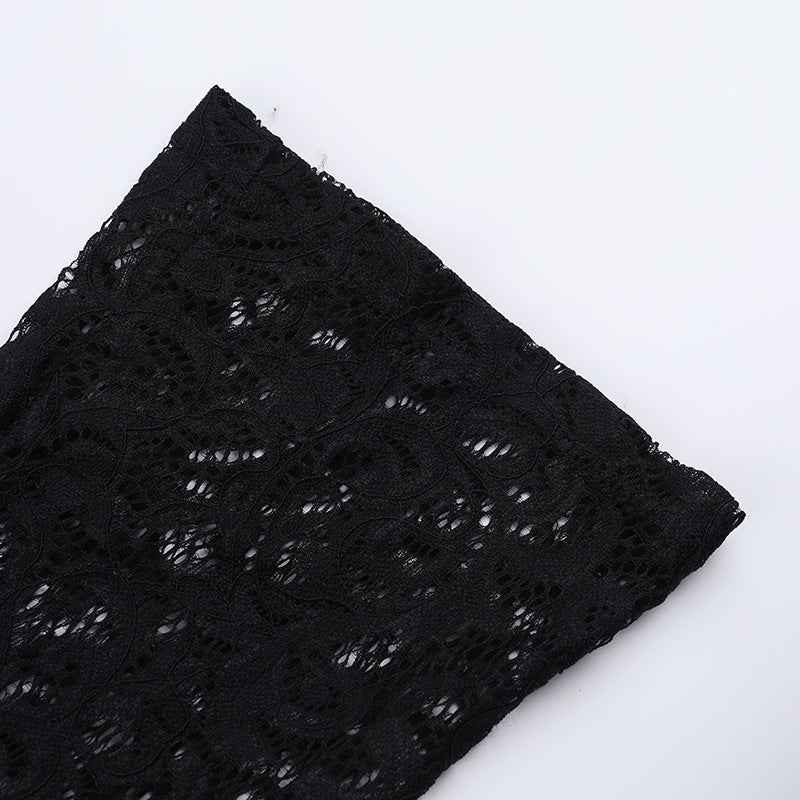 Autumn Elegant Sexy Slim Lace Long Sleeved Romper for Women