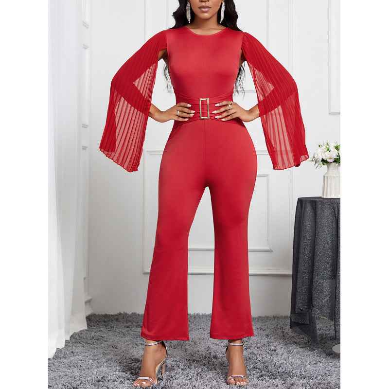 Niche Design Jumpsuit for Elegant Women