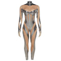 Metallic Jumpsuit for Women