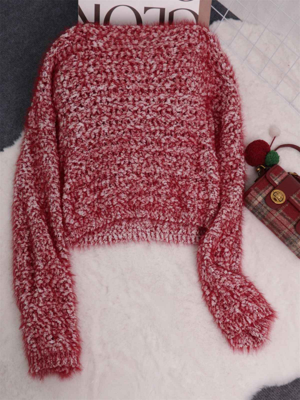 Hand Knitted Pullover Sweater