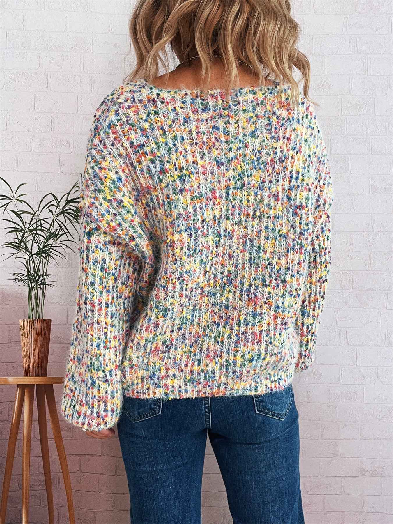 Knitted Pullover Sweater for Women