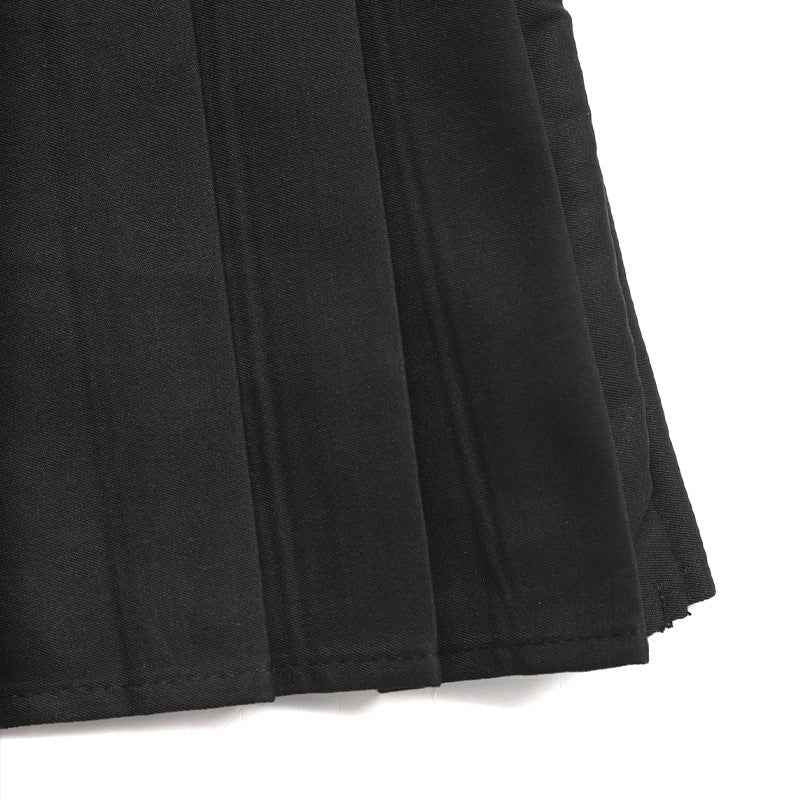 Leopard Print Women's Pleated Skirt
